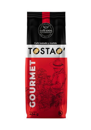 Café TOSTAO' Gourmet en bolsa de 454 g