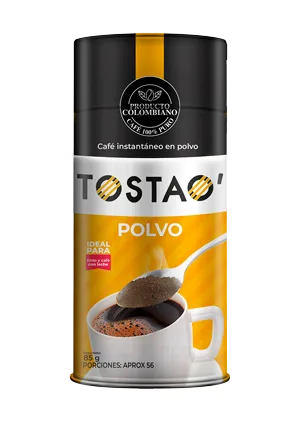Café TOSTAO' Polvo en frasco de 85 g