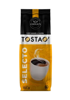 Café TOSTAO' Selecto en bolsa de 454 g