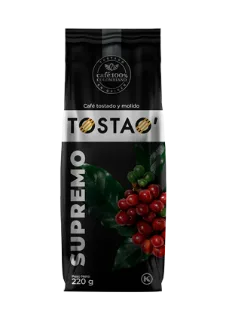 Café TOSTAO' Supremo en bolsa de 220 g