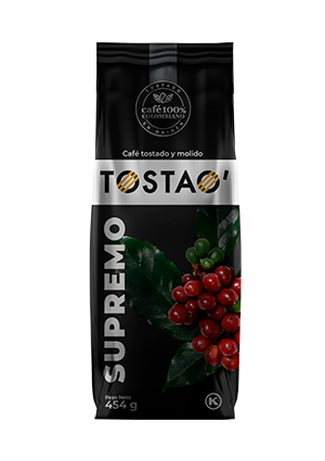 Café TOSTAO' Supremo en bolsa de 454 g