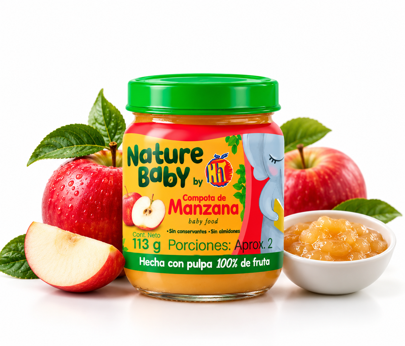 Nature Baby Compota de Manzana