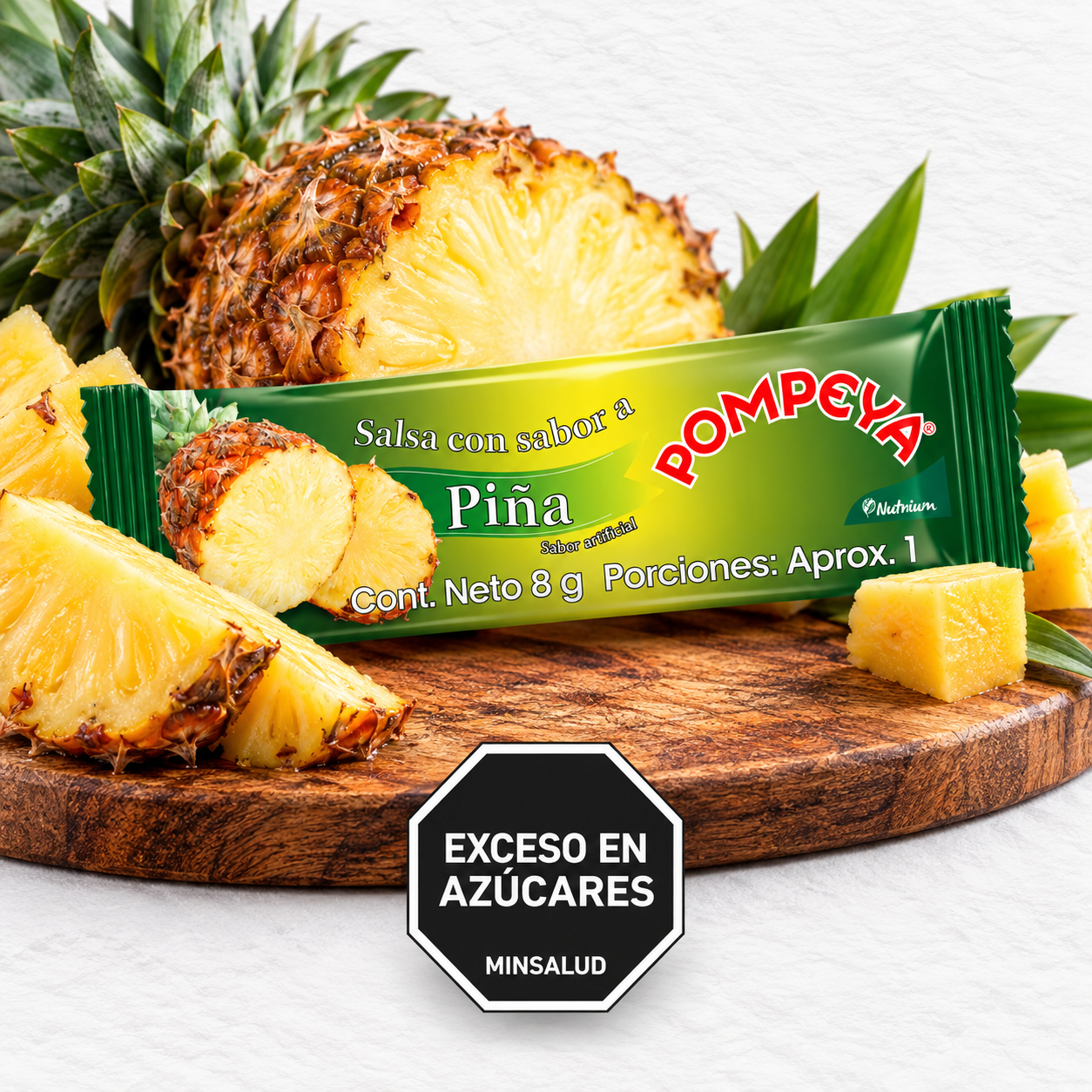 Salsa con sabor a Piña Pompeya