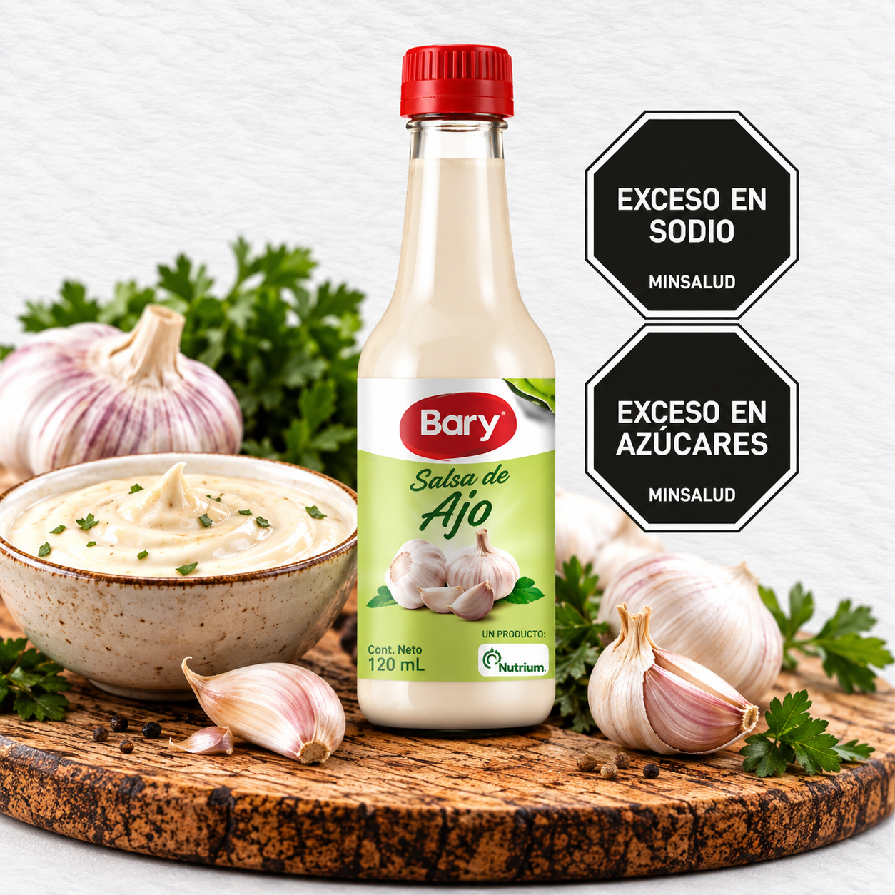 Salsa de Ajo Bary x 165 g