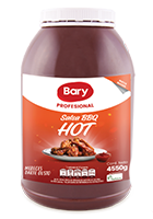 Salsa BBQ Hot de la línea profesional