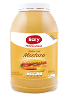 Salsa Mostaza de la línea profesional