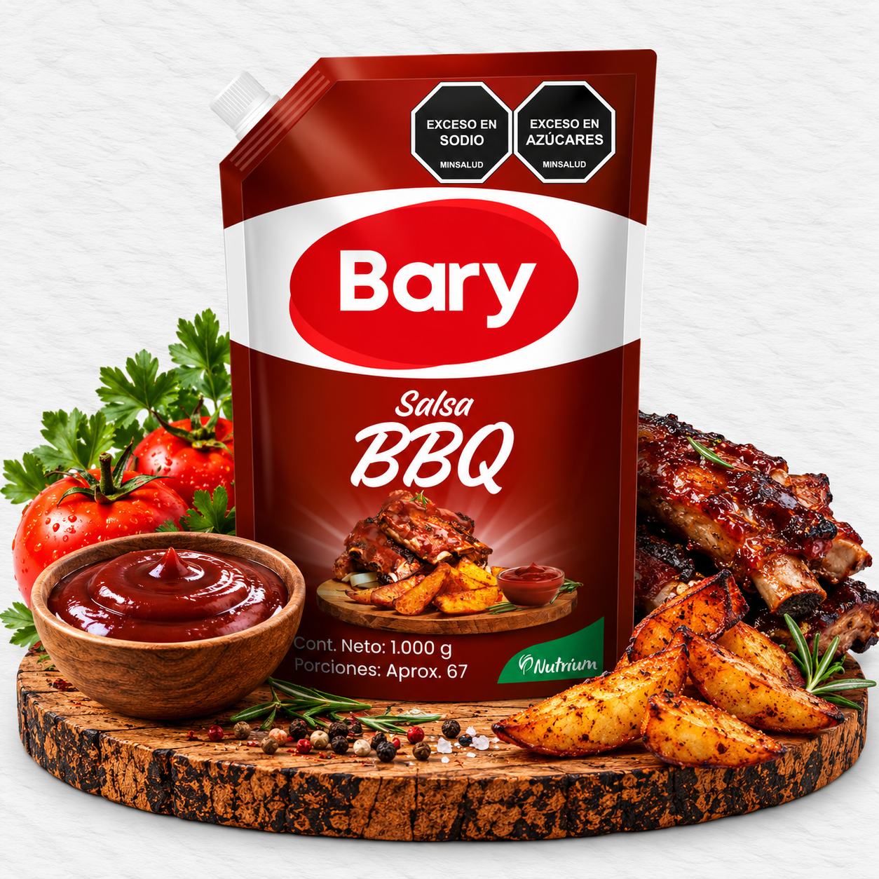 Salsa Bary de bbq en doypack