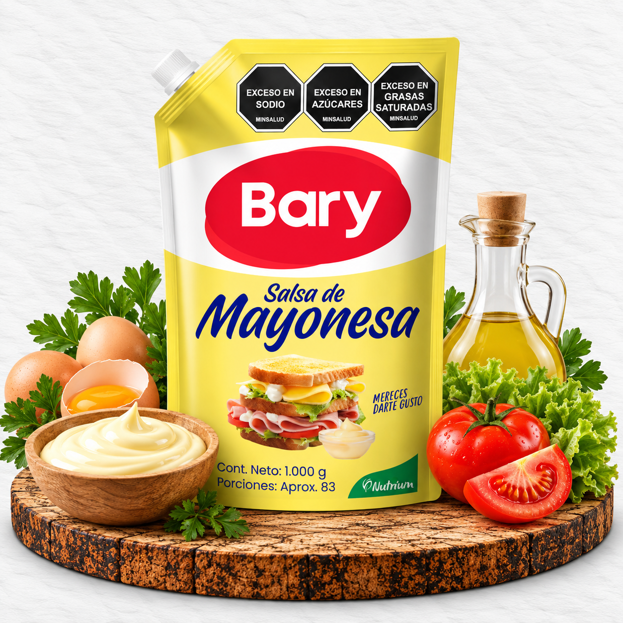 Salsa Bary de mayonesa en doypack