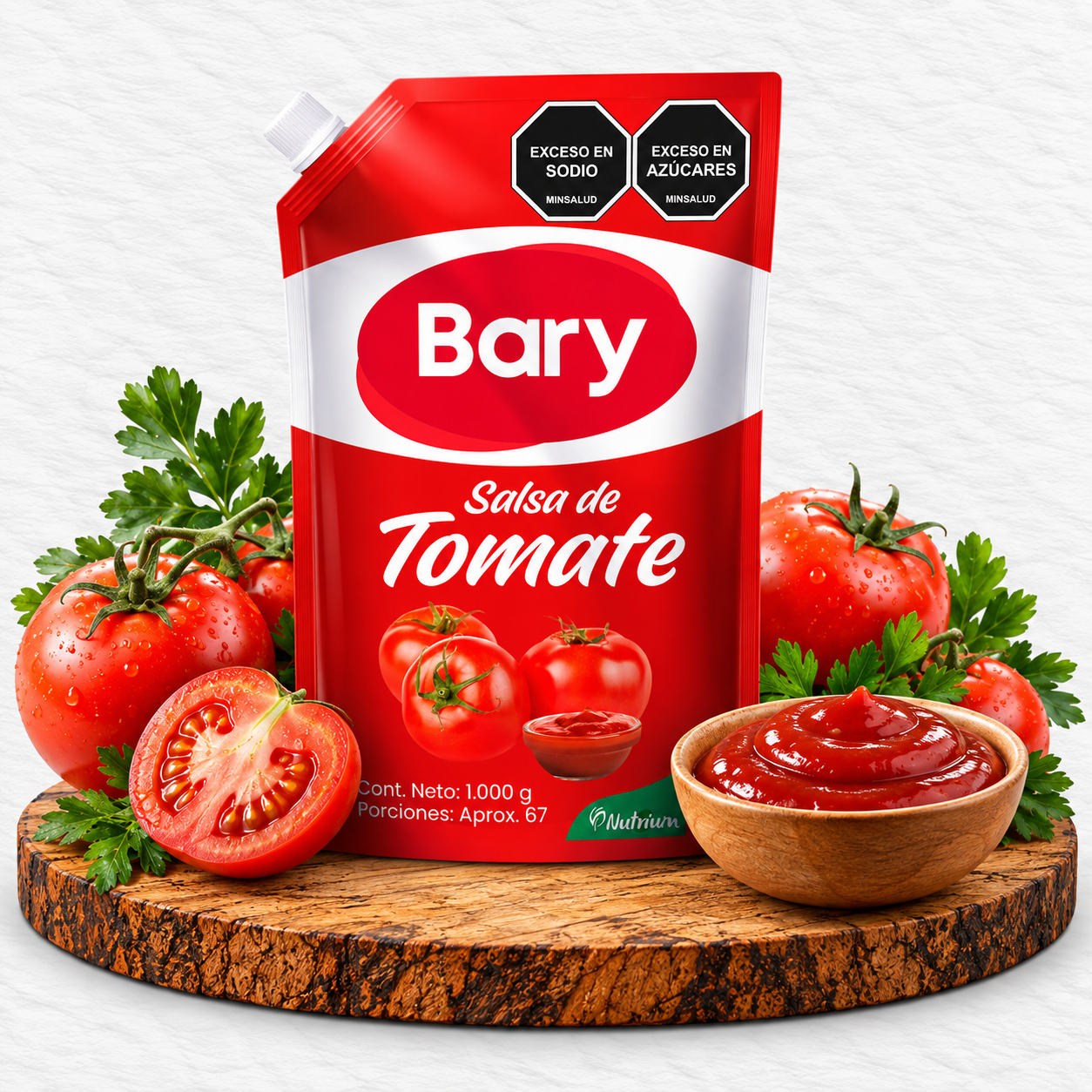 Salsa Bary de tomate en doypack