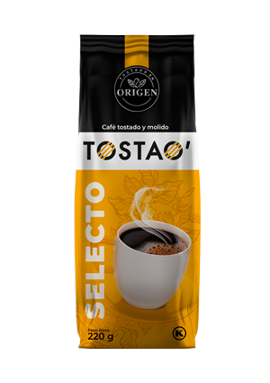 Café TOSTAO' Selecto en bolsa de 220 g